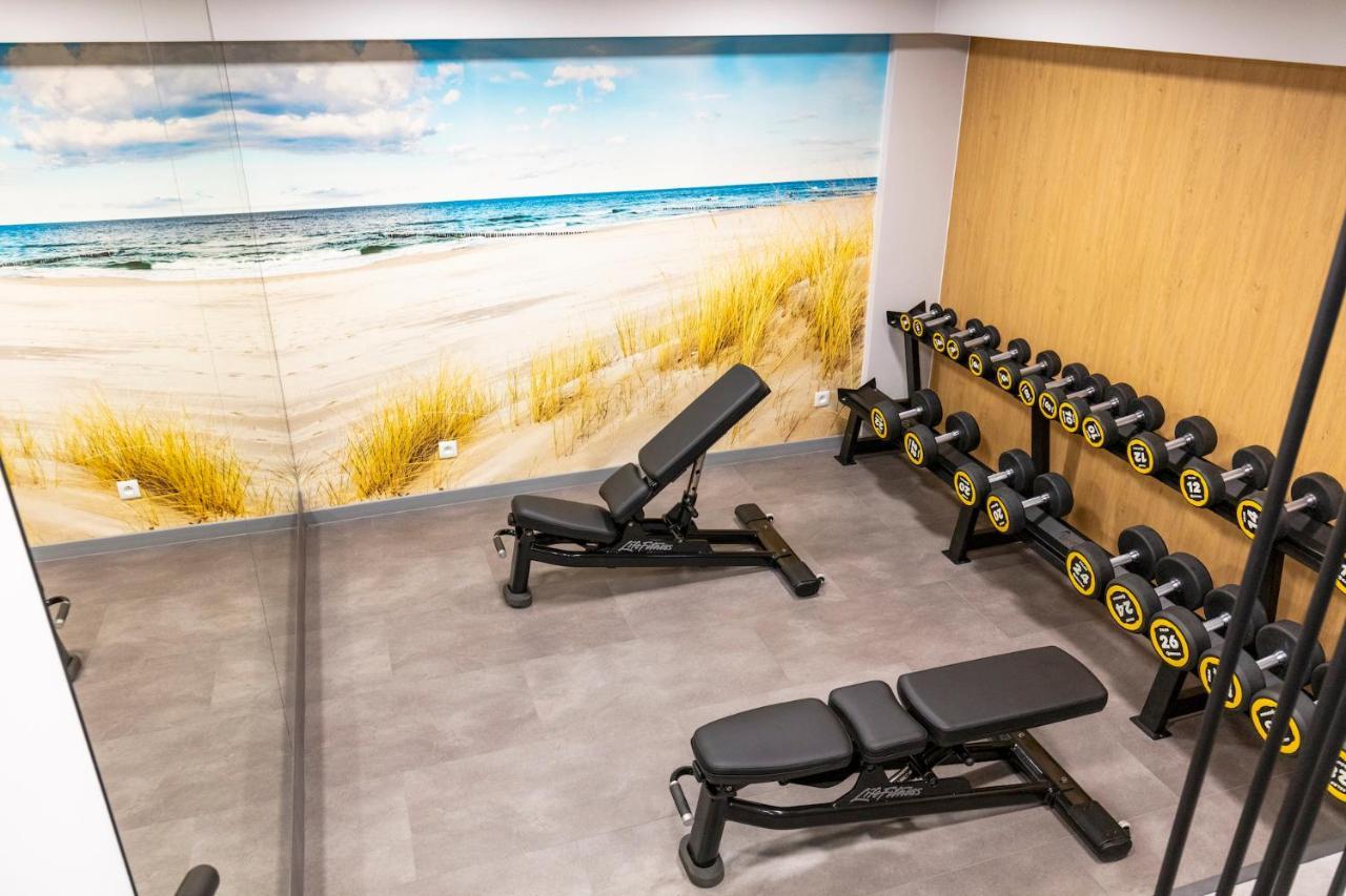 Apartament 7M Z Basenem W Jednym Budynku Klifowa Rewal Bon Turystyczny !!! Free Private Parking Eksteriør billede