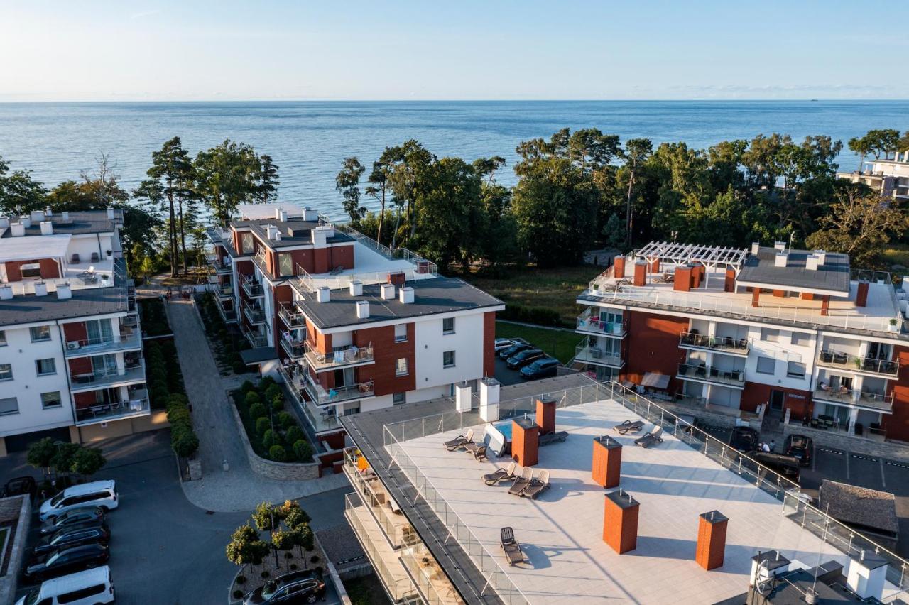 Apartament 7M Z Basenem W Jednym Budynku Klifowa Rewal Bon Turystyczny !!! Free Private Parking Eksteriør billede