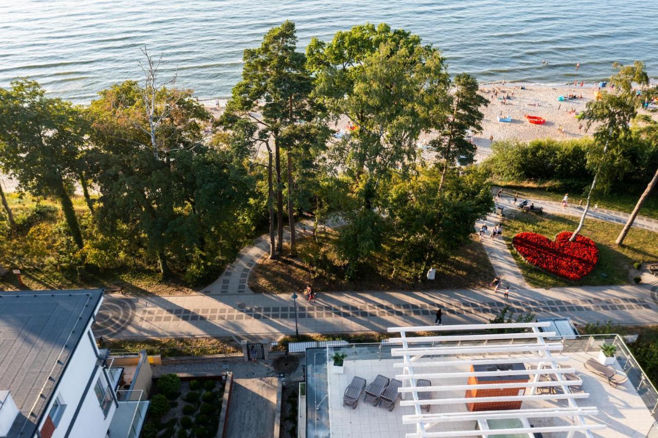 Apartament 7M Z Basenem W Jednym Budynku Klifowa Rewal Bon Turystyczny !!! Free Private Parking Eksteriør billede