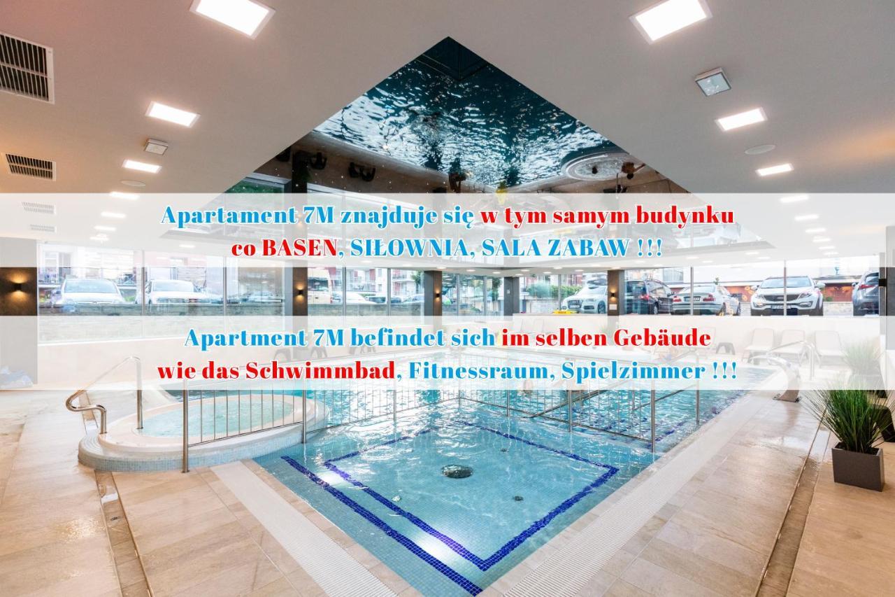 Apartament 7M Z Basenem W Jednym Budynku Klifowa Rewal Bon Turystyczny !!! Free Private Parking Eksteriør billede
